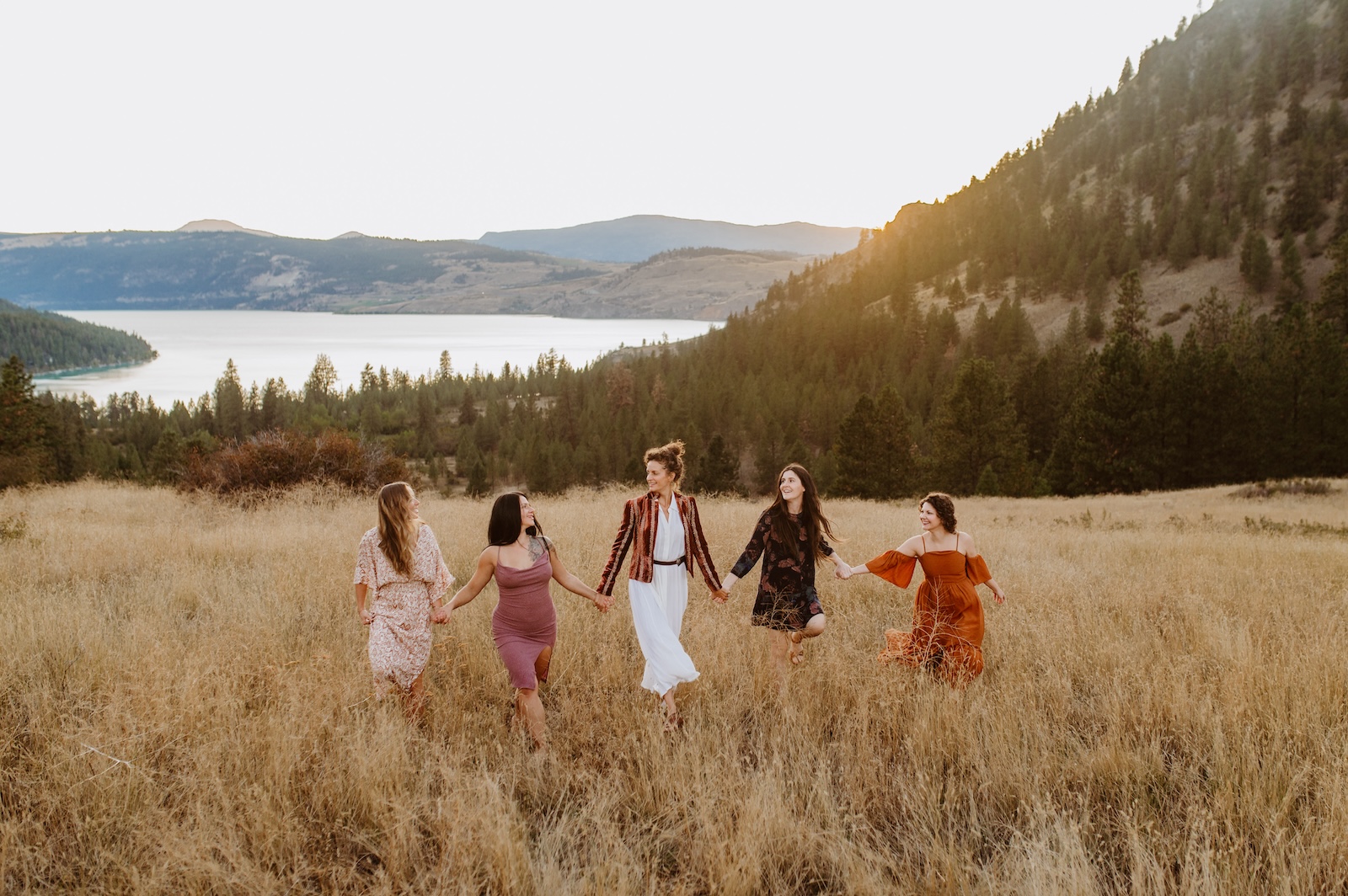 Women in Cosens Bay - Kalamalka Lake Provincial Park